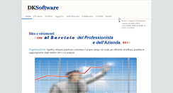 Desktop Screenshot of dksoftware.it